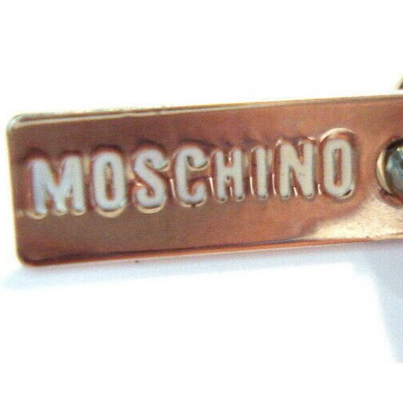 Moschino Vintage Charm Bracelet Heart Bear Bow - Picture 3 of 4
